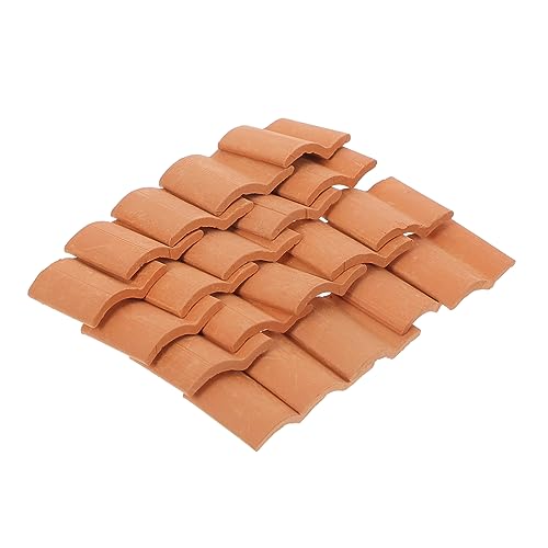 DIKACA 1 Satz Mini Rote Fliese Lebewesen Gebäude Zubehör Für Missionsprojekte Miniaturen Dach Feengarten Zubehör Herd Decke Fliesen Menschen Ziegel Wand Teller Figuren Ton Brown DIKACA 1 Satz Mini Rote Fliese Lebewesen Gebäude Zubehör Für Missionsprojekte Miniaturen Dach Feengarten Zubehör Herd Decke Fliesen Menschen Ziegel Wand Teller Figuren Ton Brown von DIKACA