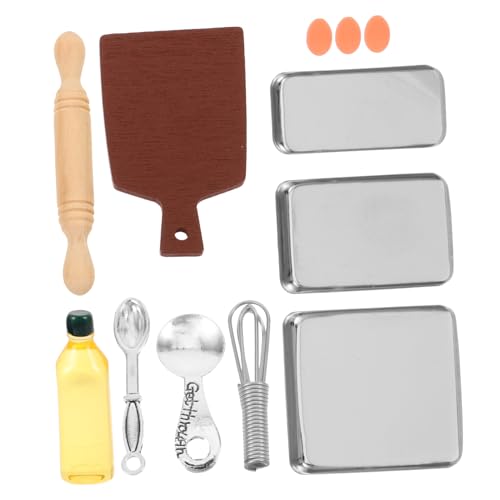 DIKACA 1 Satz Mini -küche Requisiten Zubehör Miniatur Klein Kekse Küchengeräte Küchenutensilien Mini-hausschmuck Mini House Accessory Mini-backrequisiten Mini-Backset Plastik DIKACA 1 Satz Mini -küche Requisiten Zubehör Miniatur Klein Kekse Küchengeräte Küchenutensilien Mini-hausschmuck Mini House Accessory Mini-backrequisiten Mini-Backset Plastik von DIKACA
