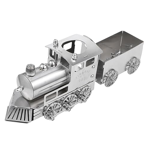 DIKACA 1 Satz Modelleisenbahn bürodeko büro Dekoration Office Decoration Vintage Decor Geburtstagsgeschenk Retro Dampflokomotive Züge Zuganzeige Schreibtisch Zug Rostfreier Stahl Silver DIKACA 1 Satz Modelleisenbahn bürodeko büro Dekoration Office Decoration Vintage Decor Geburtstagsgeschenk Retro Dampflokomotive Züge Zuganzeige Schreibtisch Zug Rostfreier Stahl Silver von DIKACA
