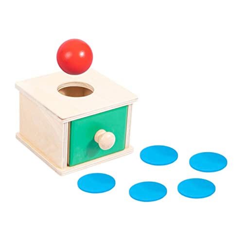 DIKACA 1 Satz Münzbox Kognitives Ballspielzeug Münzspielzeug Für Für Babys Von 6-12 Monaten Sensorisches Babys Kinderspielzeug Holz DIKACA 1 Satz Münzbox Kognitives Ballspielzeug Münzspielzeug Für Für Babys Von 6-12 Monaten Sensorisches Babys Kinderspielzeug Holz von DIKACA