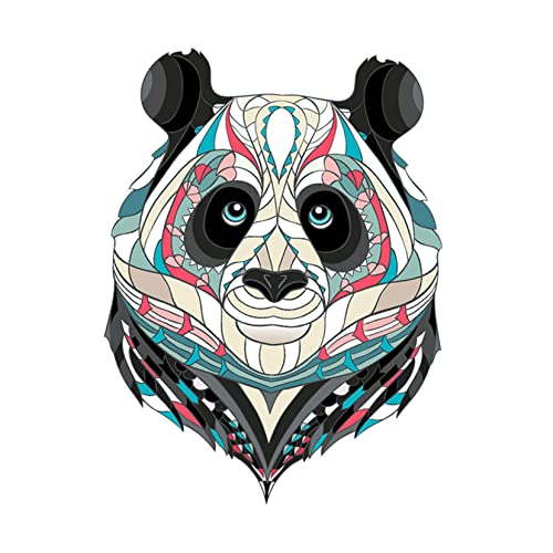 DIKACA 1 Satz Panda -Puzzle Papierpuzzle für Kleinkinder Kinderrätsel Lernen Rätsel für Kinderpuzzle Papierpuzzle für Kleinkind rätsel von DIKACA