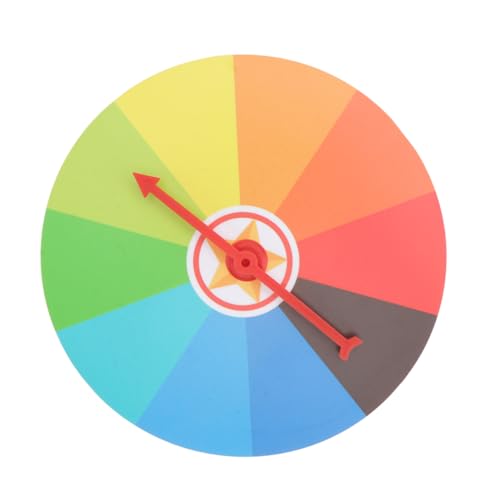 DIKACA 1 Satz -Plattenspieler kinderzimmer Freizeitspielzeug hoch Roulette- Drehscheibe Spiel Plattenspieler Plastik Colorful von DIKACA