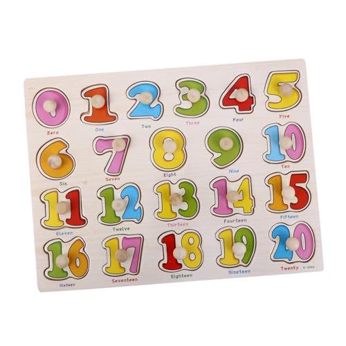 DIKACA 1 Satz Puzzle Kind Rätsel Colorful Hölzern von DIKACA