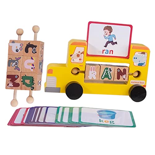 DIKACA 1 Satz Puzzle Kindererziehungsspielzeug Passendes Buchstabenspielzeug Aus Holz Alphabet-rechtschreibspiel Kinderbuchstabe Kognitives Bildungsspielzeug Yellow Hölzern DIKACA 1 Satz Puzzle Kindererziehungsspielzeug Passendes Buchstabenspielzeug Aus Holz Alphabet-rechtschreibspiel Kinderbuchstabe Kognitives Bildungsspielzeug Yellow Hölzern von DIKACA