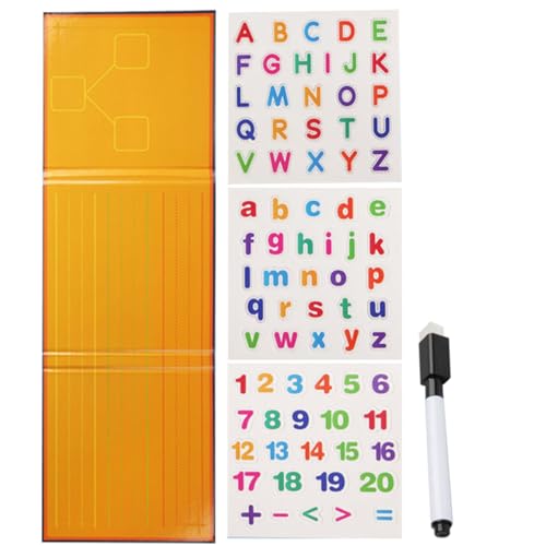 DIKACA Alphabet-Zahlen-Puzzle Lernspielzeug Puzzlebuch Für Die Entwicklung Der Feinmotorik Von Kindern von DIKACA