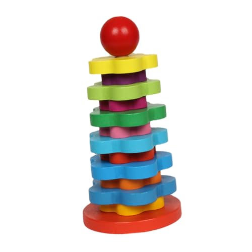 DIKACA 1 Satz Regenbogenturm interaktive Spiele interaktives spielsachen für für Vorschulkinder Kinderspielzeug aus Holz lustige Bausteine hölzern DIKACA 1 Satz Regenbogenturm interaktive Spiele interaktives spielsachen für für Vorschulkinder Kinderspielzeug aus Holz lustige Bausteine hölzern von DIKACA