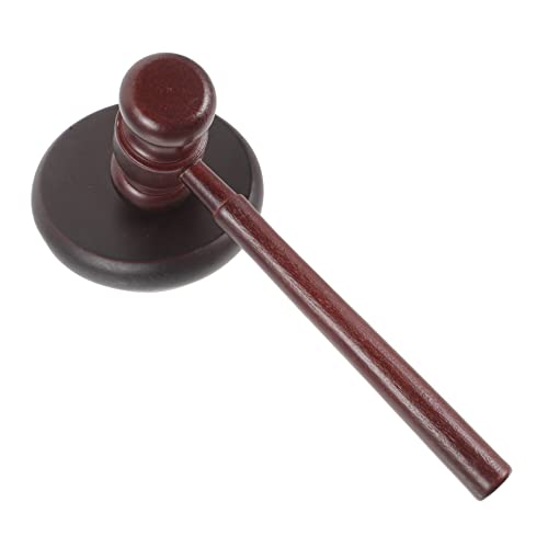 DIKACA 1 Satz Richterhammer Ab Auktion Gericht Groß Sterben Gesetz Kostüm Block Anwälte Hammer Hammerspielzeug Für Hammer Zu Versteigern Hammer Für Richter Holz von DIKACA