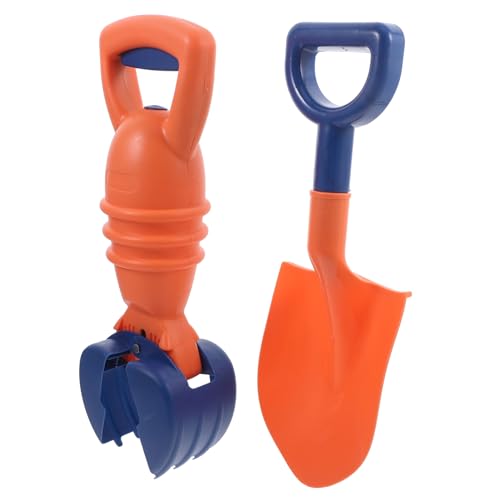 DIKACA 1 Satz Sandkrallenspielzeug Kinderspielzeug Strandschaufeln zum Graben Strandspielzeug für Sand Kleine Plastikschaufeln als Strandsandschaufeln Edelstahl Orange DIKACA 1 Satz Sandkrallenspielzeug Kinderspielzeug Strandschaufeln zum Graben Strandspielzeug für Sand Kleine Plastikschaufeln als Strandsandschaufeln Edelstahl Orange von DIKACA