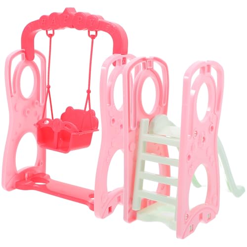 DIKACA Mini-schaukel Und Rutsche Puppenschaukel Modell Dekorative Schaukel Für Jungen Und Mädchen Für Mini-schaukel Und Puppenhaus-schmuck von DIKACA