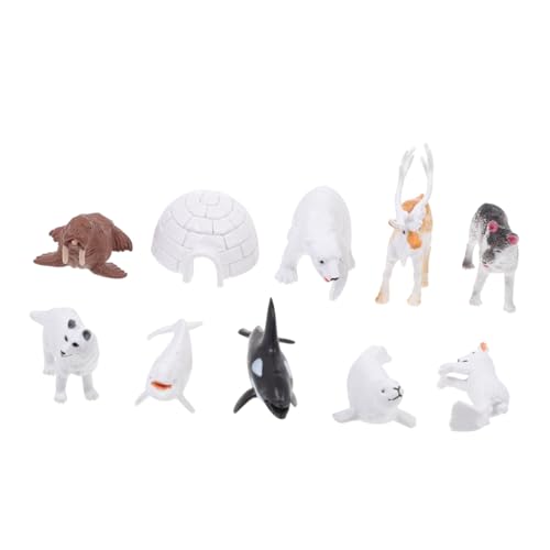DIKACA 1 Satz Simulation Arktischer Tiere Tierisches Kind Identifiziert Modell Sandbrettverzierung Figuren Von Waldtieren Mit Simulierten Tieren Haushaltsschmuck PVC DIKACA 1 Satz Simulation Arktischer Tiere Tierisches Kind Identifiziert Modell Sandbrettverzierung Figuren Von Waldtieren Mit Simulierten Tieren Haushaltsschmuck PVC von DIKACA