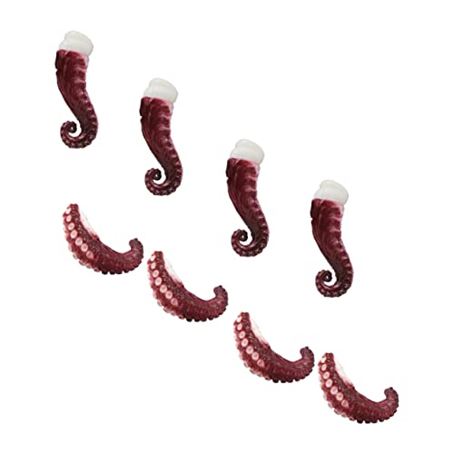 DIKACA 1 Satz Simulierte Oktopus-Schnurrhaare tragbare Halterung Oktopus-Tentakel Kittel Ding ladeneinrichtung purriererstab Oktopus-Klauen-Verzierungen Schaufensterdekorationen PVC rot DIKACA 1 Satz Simulierte Oktopus-Schnurrhaare tragbare Halterung Oktopus-Tentakel Kittel Ding ladeneinrichtung purriererstab Oktopus-Klauen-Verzierungen Schaufensterdekorationen PVC rot von DIKACA