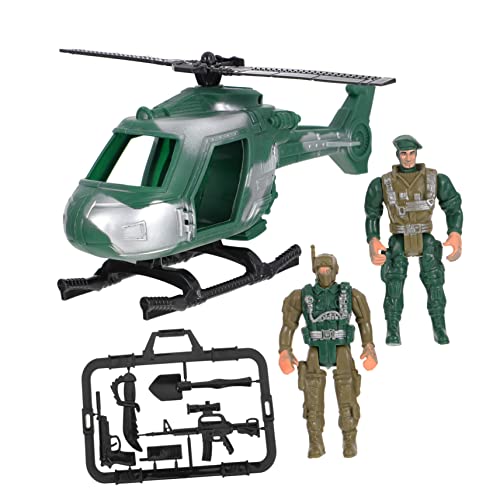 DIKACA 1 Satz Soldaten Modell für kinderspielzeug Toys Soldaten Spielset hühner Kampfspielset für Hubschrauber Mini-Soldat Plastik von DIKACA