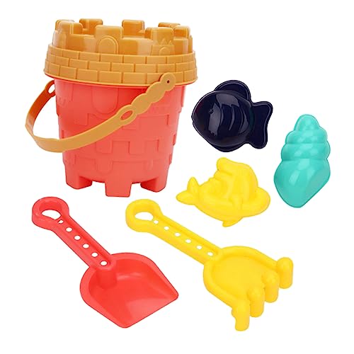 DIKACA 1 Satz Sommer Strandspielzeug für Teiliges Sandspielzeug mit Eimer und Förmchen Farblich Sortiert Kreative Sandburgen Freien Zufällige Farbe DIKACA 1 Satz Sommer Strandspielzeug für Teiliges Sandspielzeug mit Eimer und Förmchen Farblich Sortiert Kreative Sandburgen Freien Zufällige Farbe von DIKACA