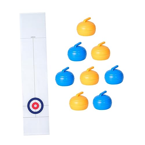DIKACA 1 Satz Stocks Chießen Auf Dem Tisch Tisch-Curling- Curling- Für Die Freizeit Für Erwachsene Für Zu Hause Plastik Weiß DIKACA 1 Satz Stocks Chießen Auf Dem Tisch Tisch-Curling- Curling- Für Die Freizeit Für Erwachsene Für Zu Hause Plastik Weiß von DIKACA