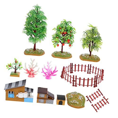DIKACA 1 Satz Szenenmodell deko für Schlafzimmer deko fürs Schlafzimmer deko fürs Wohnzimmer wohnraumdeko esstisch deko Mini-Obstbaum mikroskopisches Bauernhaus Mini-Bauernhaus-Modell PVC DIKACA 1 Satz Szenenmodell deko für Schlafzimmer deko fürs Schlafzimmer deko fürs Wohnzimmer wohnraumdeko esstisch deko Mini-Obstbaum mikroskopisches Bauernhaus Mini-Bauernhaus-Modell PVC von DIKACA