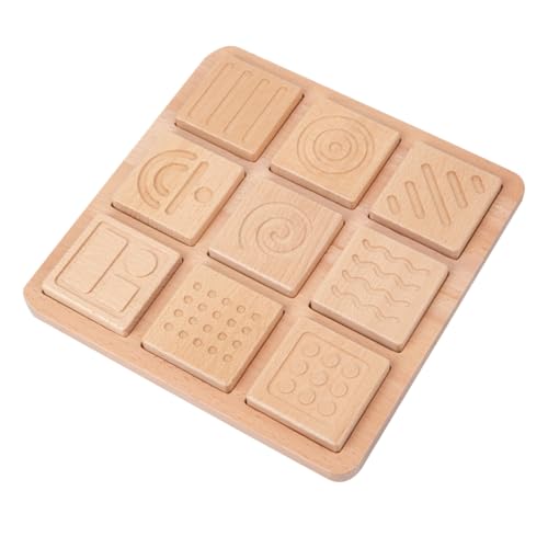 DIKACA 1 Satz Taktiles Puzzle Sensorisches Sinnesspielzeug Für Babys Sensorisches Für Vorschulspielzeug Logisch Denkendes Sensorisches Holz DIKACA 1 Satz Taktiles Puzzle Sensorisches Sinnesspielzeug Für Babys Sensorisches Für Vorschulspielzeug Logisch Denkendes Sensorisches Holz von DIKACA