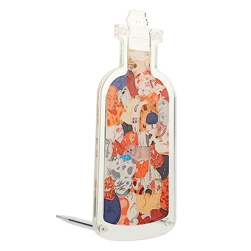 DIKACA 1 Satz Transparentes Rätsel Kleines Durchsichtiges Puzzle Drift-Flaschen-Ornament Puzzle-Dekoration Für Kinderspielzeug Lernspielzeug Für Drift-Flaschen- Acryl von DIKACA