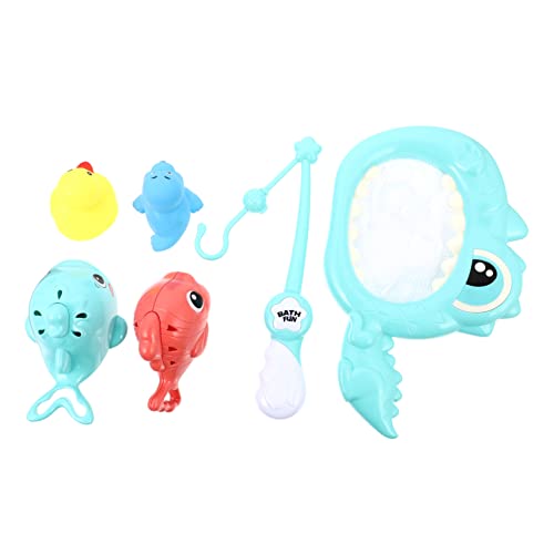 DIKACA 1 Satz Wasserspielset Angel wasserspielzeug Farberkennungsspielzeug wasserspielzeug für badspielzeuge süßes Badespielzeug Badewanne Plastik Blue von DIKACA