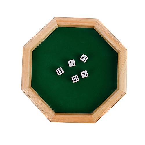 DIKACA 1 Satz Weinkampfspielzeug Eltern-Kind- gruppenspiele unterhaltungsspiele Würfel trinkende Flop-Würfel Party-Freizeitspielspielzeug hölzern Green DIKACA 1 Satz Weinkampfspielzeug Eltern-Kind- gruppenspiele unterhaltungsspiele Würfel trinkende Flop-Würfel Party-Freizeitspielspielzeug hölzern Green von DIKACA
