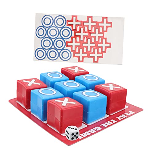 DIKACA 1 Satz Xo Schach Kinderspielzeug Interessantes Brettspiel Interaktives Interessantes Spielset Für Familienspiele Puzzle- Plastik von DIKACA