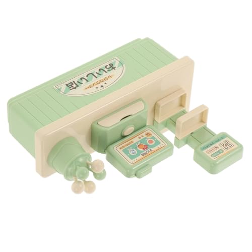 DIKACA 1 Satz auschecken Puppe Kasse Miniatur registrieren Supermarkt-Spielset für Hausrequisite Kassierer Kinderspielzeug Plastik Hellgrün DIKACA 1 Satz auschecken Puppe Kasse Miniatur registrieren Supermarkt-Spielset für Hausrequisite Kassierer Kinderspielzeug Plastik Hellgrün von DIKACA