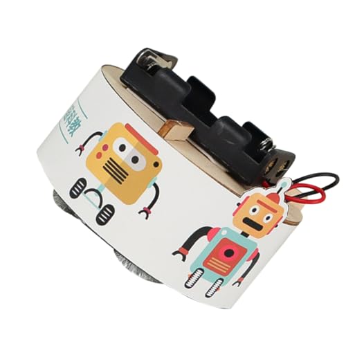 DIKACA 1 Satz fegendes Roboterspielzeug für wissenschaftliche Experimente Lustiges kleines 3D-Roboterspielzeug Wissenschaftliches für DIY - Pappe DIKACA 1 Satz fegendes Roboterspielzeug für wissenschaftliche Experimente Lustiges kleines 3D-Roboterspielzeug Wissenschaftliches für DIY - Pappe von DIKACA
