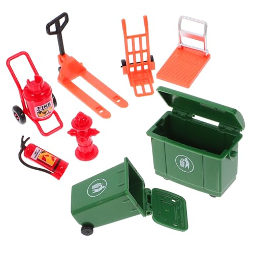 DIKACA 1 Satz für den Straßenverkehr Spielzeugnahrung Mini Rollenspielspielzeug vorgeben zappeln für kinderspielzeug Cosplay-Kit feuerlöscher Abs von DIKACA