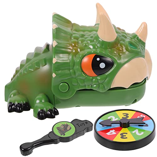 DIKACA 1 Satz zum Fingerbeißen Dinosaurier-Beißspiel Zähne Spiel Hey Partner kinderspielzeug Dinosaurierdekoration Fingerspielzeug für die Dekoration Plastik Green DIKACA 1 Satz zum Fingerbeißen Dinosaurier-Beißspiel Zähne Spiel Hey Partner kinderspielzeug Dinosaurierdekoration Fingerspielzeug für die Dekoration Plastik Green von DIKACA