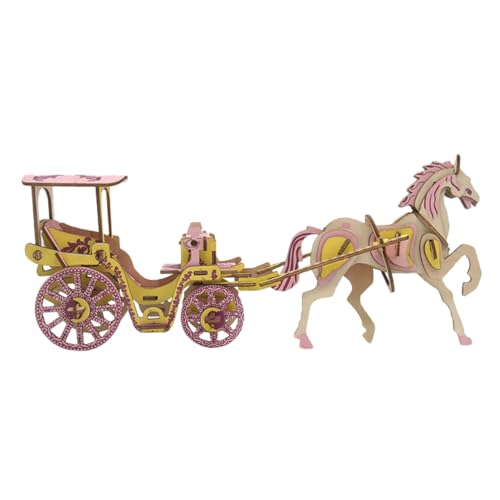 DIKACA 1 Satz zum Zusammenbauen von Puzzles DIY Handwerk für pädagogisch für für kinderspielzeug Decor Kutschenspielzeug selber Machen 3D-Rätsel hölzern DIKACA 1 Satz zum Zusammenbauen von Puzzles DIY Handwerk für pädagogisch für für kinderspielzeug Decor Kutschenspielzeug selber Machen 3D-Rätsel hölzern von DIKACA