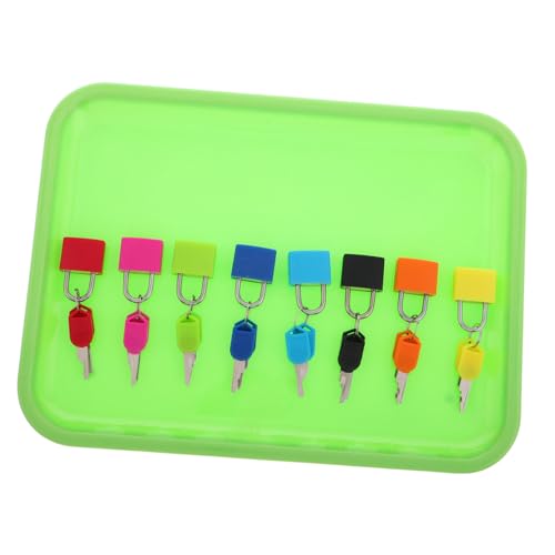 DIKACA 1 Satz zum knacken von schlössern Schließspielzeug Schlüssel und Schlösser kinderspielzeug pädagogisches kinderschlösser mit schlüssel Spielzeugschlüssel Metall DIKACA 1 Satz zum knacken von schlössern Schließspielzeug Schlüssel und Schlösser kinderspielzeug pädagogisches kinderschlösser mit schlüssel Spielzeugschlüssel Metall von DIKACA