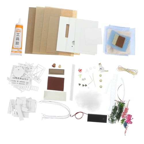 DIKACA 1 Satz zusammenbauen bauspielzeug konstruktionsspielzeug holzpuzzle Konstruktion holzspielzeug Häuser Miniatur Kinderspielzeug DIY hölzern DIKACA 1 Satz zusammenbauen bauspielzeug konstruktionsspielzeug holzpuzzle Konstruktion holzspielzeug Häuser Miniatur Kinderspielzeug DIY hölzern von DIKACA