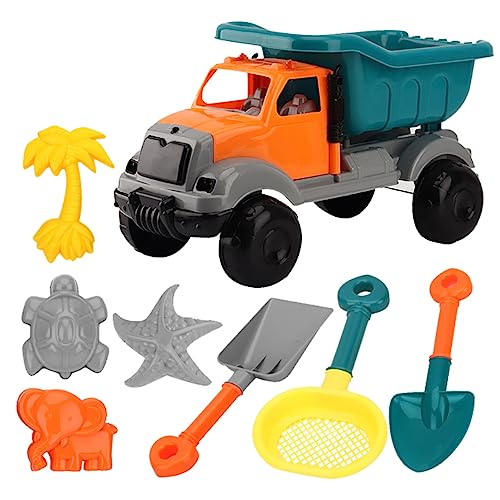 DIKACA 1 Set 8 Teiliges Strandspielzeugauto Lernspielzeug Tragbares Sandspielzeug Strand Sandspielzeug Für Interessantes Strandspielzeug Strandspielzeug Sandwerkzeuge von DIKACA
