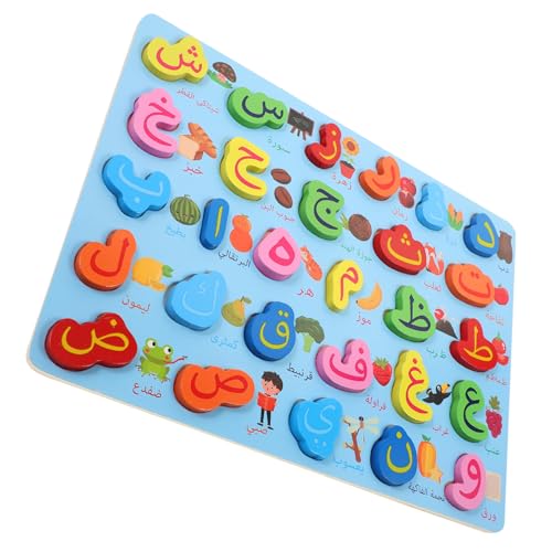 DIKACA 1 Set Alphanumerisches Puzzle Buchstabenpuzzle Kinderspielzeug Puzzlespielzeug Logisches Puzzle Vorschulisches Zuordnungsspielzeug Alphabetpuzzle Pädagogisches Kleinkindspielzeug von DIKACA