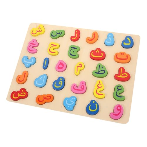 DIKACA 1 Set Alphanumerisches Puzzle Lustiges Passendes Pädagogisches Kleinkindspielzeug Passendes Für Die Vorschule Buchstabenpuzzle Kinderspielzeug Kindererziehung von DIKACA
