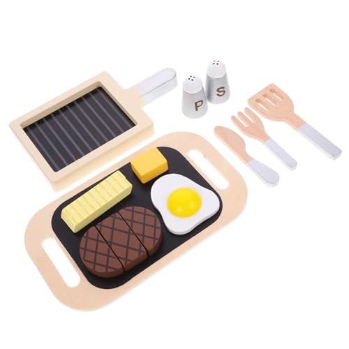 DIKACA 1 Set Aus Holz Geschnittenes Steak Kleinkinderspielzeug Künstliches Essen Kleinkinder Essen Für Babys Steaks Künstliches Steak Spielset Kleinkinder Spiel Essen DIKACA 1 Set Aus Holz Geschnittenes Steak Kleinkinderspielzeug Künstliches Essen Kleinkinder Essen Für Babys Steaks Künstliches Steak Spielset Kleinkinder Spiel Essen von DIKACA