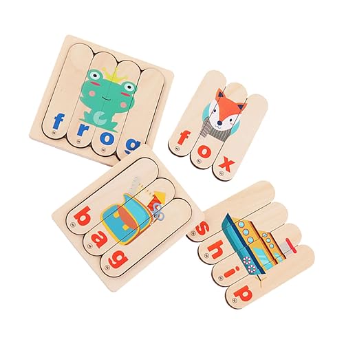 DIKACA 1 Set Balkenwort Puzzle Wörter Lernspielzeug Vorschulwerkzeuge Buchstaben Zuordnungskarten Englisch Lernspielzeug Kinderspielzeug Lernspielzeug Buchstabenblöcke Aus Holz DIKACA 1 Set Balkenwort Puzzle Wörter Lernspielzeug Vorschulwerkzeuge Buchstaben Zuordnungskarten Englisch Lernspielzeug Kinderspielzeug Lernspielzeug Buchstabenblöcke Aus Holz von DIKACA