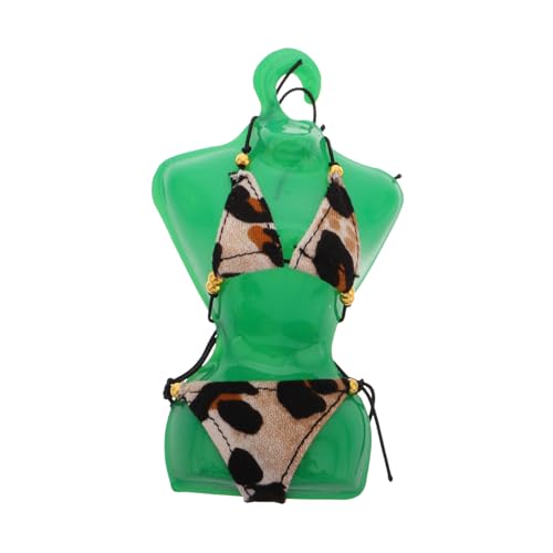 DIKACA 1 Set Bikini Set Mädchen Badeanzug Schwimmzubehör Für Mini Puppen Miniatur Mannequin Puppe Schwimmzubehör Für Mädchenpuppen Puppenkleidung Und Bademode Mini Puppen Mannequin Aus von DIKACA