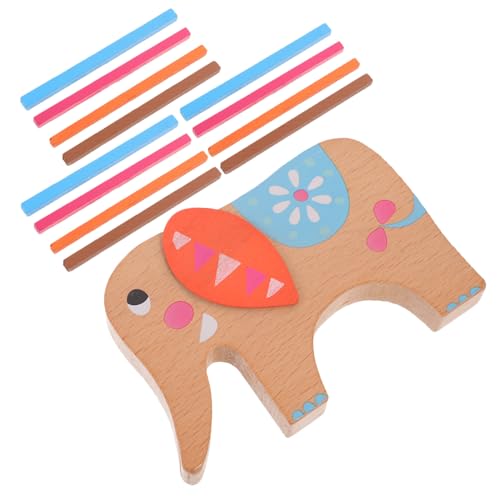 DIKACA 1 Set Elefanten Schwebebalken Bausteine Für Kleinkinder Holz Cartoon Stapelstab Frühes Lernspielzeug Lernblöcke Stapelblöcke Aus Holz DIKACA 1 Set Elefanten Schwebebalken Bausteine Für Kleinkinder Holz Cartoon Stapelstab Frühes Lernspielzeug Lernblöcke Stapelblöcke Aus Holz von DIKACA