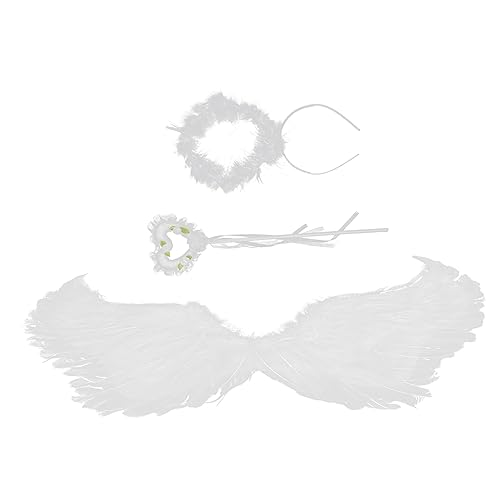 DIKACA 1 Set Engelsflügel Für Kinderkostüme Outfits Feenflügel Engelsflügel Requisite Für Mädchen Engelsflügel Engelsflügel Requisite Für Kleid Engelsflügel Für Halloween Kunststoff von DIKACA