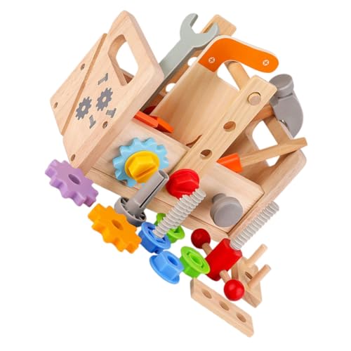 DIKACA Werkzeug Kinder Werkzeugkasten Für 1 Set Mit Handlichem Für Kleinkinder Schraubendreher Und Schrauben Für Kreatives Reparieren Und Lernen Ideales Montessori Für Jungen Und Ädchen Werkzeug Kids DIKACA Werkzeug Kinder Werkzeugkasten Für 1 Set Mit Handlichem Für Kleinkinder Schraubendreher Und Schrauben Für Kreatives Reparieren Und Lernen Ideales Montessori Für Jungen Und Ädchen Werkzeug Kids von DIKACA