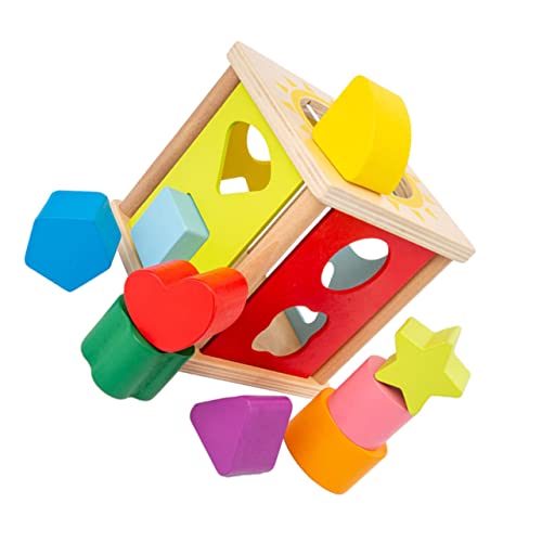 DIKACA Entzückendes Pädagogisches Lernspielzeug Holzspielzeug 1 Set Solar Star Geometric Kinderspielzeug Sicheres Material von DIKACA