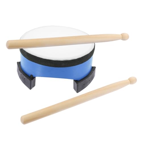 DIKACA 1 Set Holz Pädagogisches Trommel Schlaginstrument Blau Percussion Trommel Mit Drumsticks Imitation Leder DIKACA 1 Set Holz Pädagogisches Trommel Schlaginstrument Blau Percussion Trommel Mit Drumsticks Imitation Leder von DIKACA