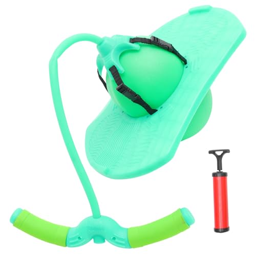 DIKACA 1 Set Hüpfball Gymnastikball Lustiges Sportspielzeug Springball Mit Griff Sprungsport Zubehör Sportspielzeug Für Draußen Grün Zufällige Farbe von DIKACA