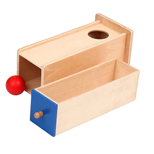 DIKACA 1 Set Imbucare Box Für Babys Holzspielzeug Mit Kugel Objektpermanenz Box Pädagogisches Für Kleinkinder Spielzeugtray Für Die Frühe Entwicklung Für Jungen Und ädchen DIKACA 1 Set Imbucare Box Für Babys Holzspielzeug Mit Kugel Objektpermanenz Box Pädagogisches Für Kleinkinder Spielzeugtray Für Die Frühe Entwicklung Für Jungen Und ädchen von DIKACA
