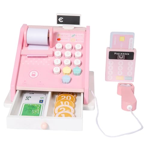 DIKACA 1 Set Kinderkasse Einkaufswagen Babyspielzeug Spielzeugauto Stielspielzeug Eisspielzeug Babypuppe Einkaufswagen Kinderküche Lernspielzeug Küchenspielzeug Zappelspielzeug Rosa Holz DIKACA 1 Set Kinderkasse Einkaufswagen Babyspielzeug Spielzeugauto Stielspielzeug Eisspielzeug Babypuppe Einkaufswagen Kinderküche Lernspielzeug Küchenspielzeug Zappelspielzeug Rosa Holz von DIKACA