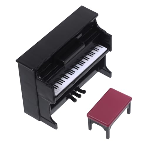 DIKACA 1 Set Klavier Modellklavier Für Minihaus Instrumentenklavier Für Puppenhaus Minihauszubehör Puppenhausmöbel Kleine Miniaturpuppen Puppenhausklavier Winziger Schwarzer DIKACA 1 Set Klavier Modellklavier Für Minihaus Instrumentenklavier Für Puppenhaus Minihauszubehör Puppenhausmöbel Kleine Miniaturpuppen Puppenhausklavier Winziger Schwarzer von DIKACA
