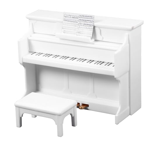 DIKACA 1 Set Klaviermodell Klavierhocker Dekoration Puppenhausmöbel Klavier Für Minihaus Mini Klavier Für Puppen Klavier &Amp; Hocker Tiny House Piano Miniaturhaus Klavier DIKACA 1 Set Klaviermodell Klavierhocker Dekoration Puppenhausmöbel Klavier Für Minihaus Mini Klavier Für Puppen Klavier &Amp; Hocker Tiny House Piano Miniaturhaus Klavier von DIKACA