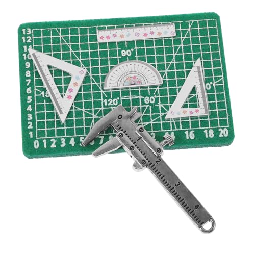 DIKACA 1 Set Mini Messschieber Zusammen Mit Mini Puppen Schulbedarf Miniatur Lineal Modell Mini Matte Kleine Lernstütze Winziges Lineal Mini Lineal Und Matte Mini Messschieber DIKACA 1 Set Mini Messschieber Zusammen Mit Mini Puppen Schulbedarf Miniatur Lineal Modell Mini Matte Kleine Lernstütze Winziges Lineal Mini Lineal Und Matte Mini Messschieber von DIKACA