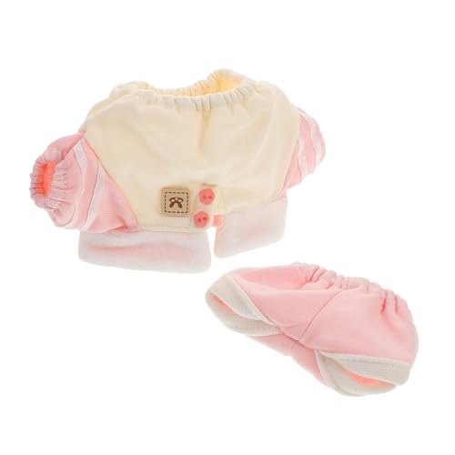 DIKACA 1 Set Modische Puppenkleidung Aus Baumwolle, Sweatshirt Und Hose, Miniatur-Outfits, Puppenkleidung, Zubehör Für Kuscheltiere DIKACA 1 Set Modische Puppenkleidung Aus Baumwolle, Sweatshirt Und Hose, Miniatur-Outfits, Puppenkleidung, Zubehör Für Kuscheltiere von DIKACA