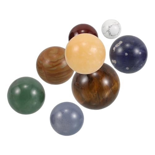 DIKACA 1 Set Naturstein Sonnensystem Planetenmodell Für Bildungsdekoration Für Schreibtisch Und Büro Figuren Set Aus Edelsteinen DIKACA 1 Set Naturstein Sonnensystem Planetenmodell Für Bildungsdekoration Für Schreibtisch Und Büro Figuren Set Aus Edelsteinen von DIKACA